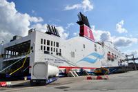 Am Schwedenkai in Kiel