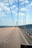 Die Högakustenbron - eine 1.867m lange HÃ€ngebrÜcke Über den ÁngermanÃ€lven