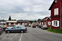 UNESCO Weltkulturerbe - die gröÁte historische Kirchstadt Schwedens in LuleÃ¥ (Gammelstads Kyrkastad)