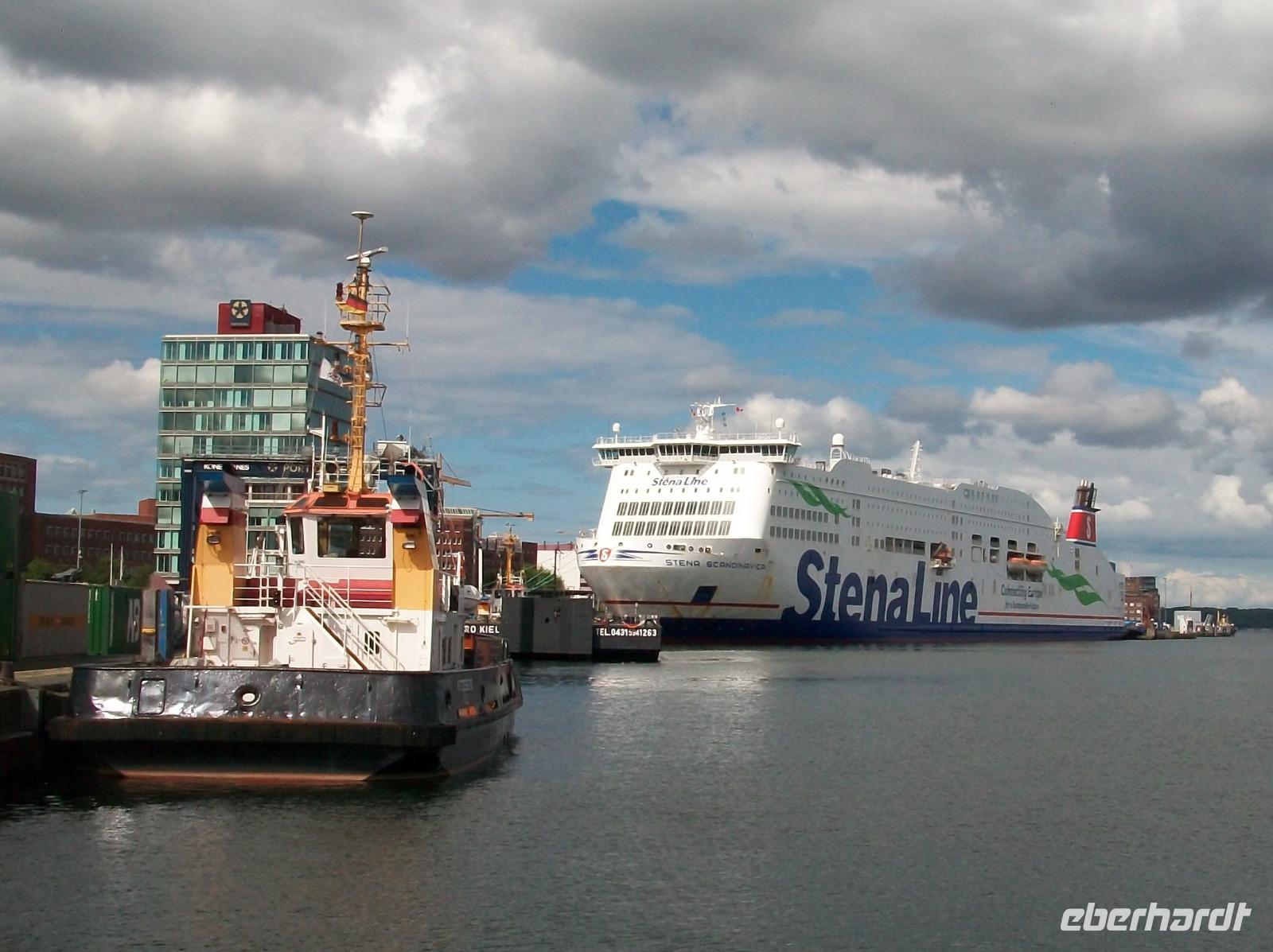 Unsere Fähre nach Göteborg