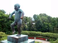 Oslo, Vigelandpark (Trotzkopf)