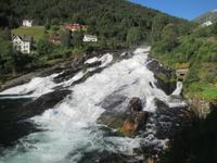 Wasserfall in Hellesylt