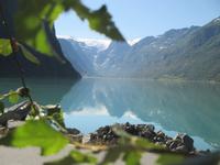 Blick zum Briksdalsbreen