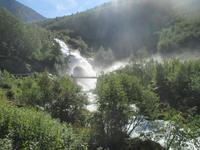 unterwegs zum Gletscher Briksdalsbreen