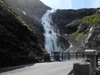 Wasserfall in Trollstige