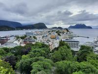 Alesund - Ausblick vom Hausberg 