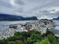 Alesund - Ausblick vom Hausberg 