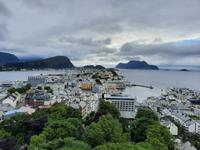 Alesund - Ausblick vom Hausberg 