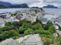Alesund - Ausblick vom Hausberg 