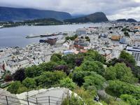 Alesund - Ausblick vom Hausberg 