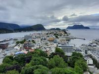 Alesund - Ausblick vom Hausberg 
