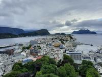 Alesund - Ausblick vom Hausberg 