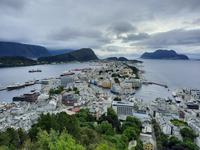 Alesund - Ausblick vom Hausberg 