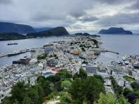 Alesund - Ausblick vom Hausberg 