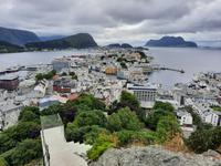 Alesund - Ausblick vom Hausberg 