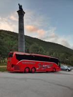 Elveseter-Hotel - Saga-Säule