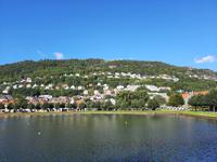 Bergen - Blick zum Fløyen