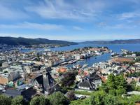 Bergen - Aufstieg auf den Fløyen