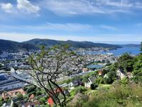 Bergen - Aufstieg auf den Fløyen
