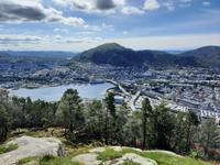 Bergen - Aufstieg auf den Fløyen