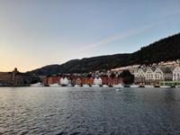 Bergen im Abendlicht - Hanseviertel Bryggen