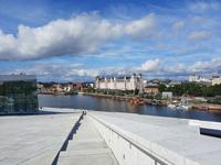 Oslo - Ausblick vom Dach der Oper