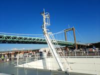 Fähre nach Kiel (Göteborg - Alvsborgsbrücke)