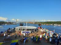 Fähre nach Kiel (Göteborg - Alvsborgsbrücke)
