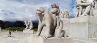 Vigelandpark  mit fantastischen Skulpturen