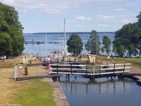 Carl Johan slussen von Berg - 7 Kammern Schleuse des Göta Kanals