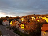 Morgenglühen in Sundsvall (gegen halb vier Uhr morgens)