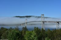 Tjeldsundbrücke führt zum Archipel der Vesteraalen