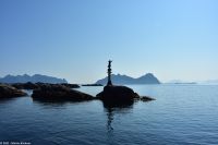 Lofoten - Rundfahrt zum Raftsund und Trollfjord - Ausfahrt aus Svolvaer