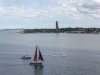 Ausfahrt Kieler Förde, Laboe Marine-Ehrenmal