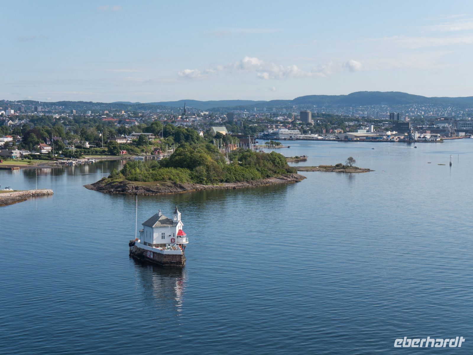 Color Line, Hafeneinfahrt Oslo