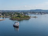 Color Line, Hafeneinfahrt Oslo