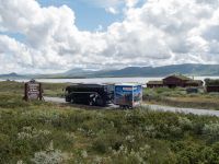 Eberhardt Reisebus und Radanhänger - Radtour Mjølkevegen