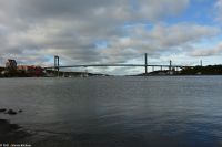 Mit der Stena Scandinavica von Kiel nach Göteborg - Ankunft in Göteborg - Die Göta-Älv-Brücke
