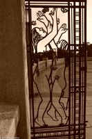 Menschenleerer Vigelandspark in Oslo - Reisen in Corona-Zeiten macht es möglich