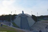 Modernes Oslo - Bakken (Ski Schanze) am Holmenkollen 
