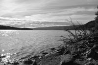 Blick über den Mjøsa-See