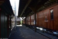 Lillehammer - Freilichtmuseums Maihaugen - Der Bahnhof