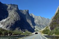 Das Romsdalen wird in Richtung Fjord immer mächtiger