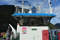 Fähre über den Norddalsfjord von Linge nach Eidsdal - Hauptfjord Storfjord, Nebenfjord Norddalsfjord