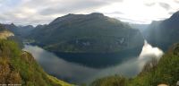 Geirangerfjord - Standort Ørne-Svingen (Adlerkurve) - Panorama