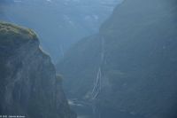 Geirangerfjord - Standort Ørne-Svingen (Adlerkurve) - Sieben Schwestern