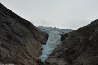 Der Briksdalsbreen - einer der Auslassgletscher des Jostedalsbreen