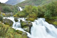 Der Briksdalsbreen - Postglaziale Landschaft unterhalb des Gletschers