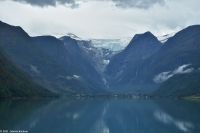 Der Briksdalsbreen - Postglaziale Landschaft unterhalb des Gletschers