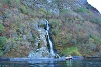 Traumwetter für unser exklusives Abenteuer - mit dem RIB-Boot über den Aurlandsfjord